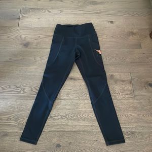 Zoozatz High Waisted Leggings with Texas Longhorns Emblem